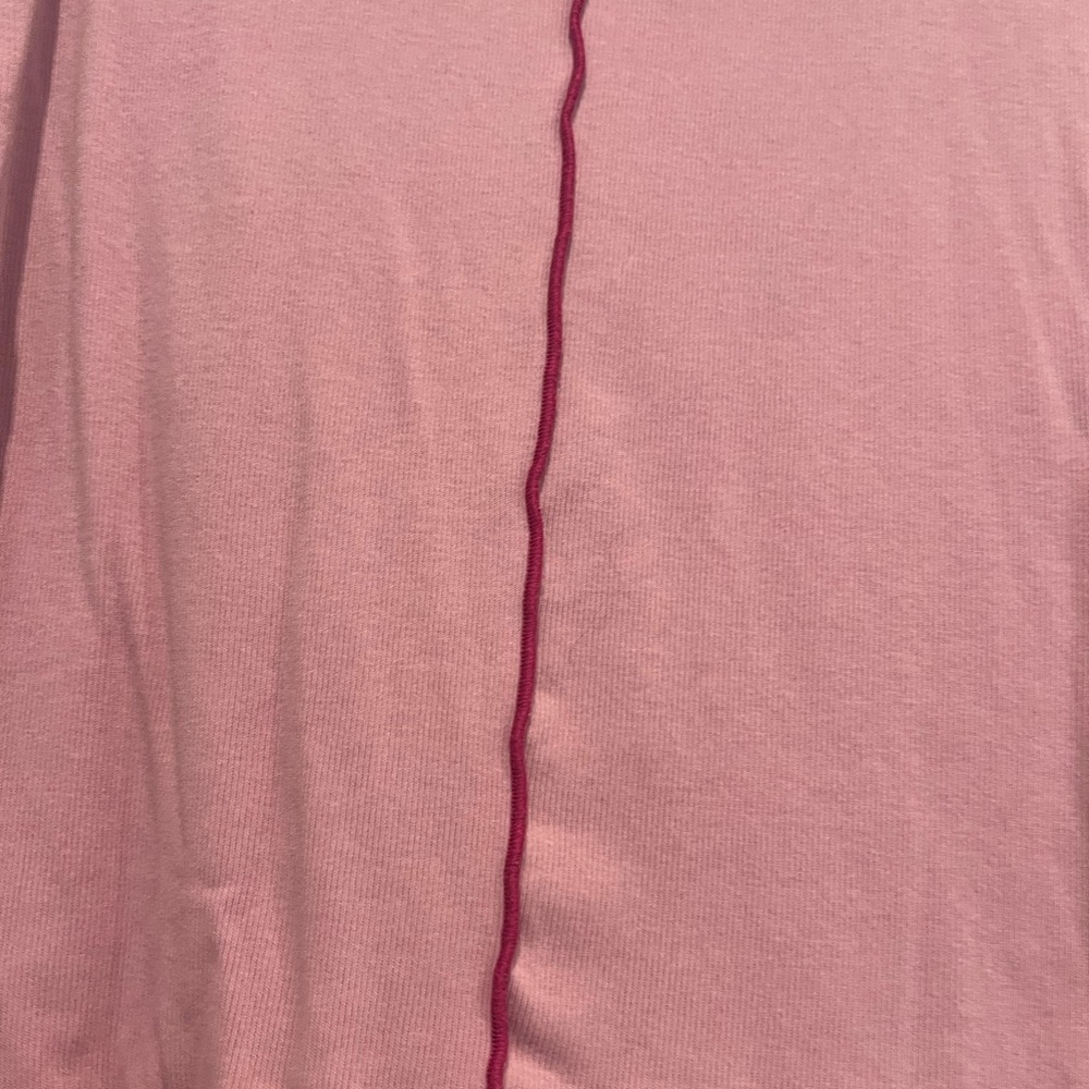 Pink Ruffled Free People Top - Picture 2 of 6